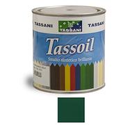 SMALTO SINTETICO TASSOIL LT.0,75 PER ESTERNO/INTERNO LEGNO/FERRO, (VERDE VITTORIA)