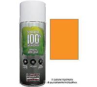 SMALTO SPRAY 100% ACRILICO FLUORESCENTE AREXONS ARANCIO ML 400 PZ 6