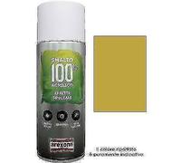 SMALTO SPRAY 100% ACRILICO METALLIZZANTE AREXONS ORO RICCO PALLIDO ML 400 PZ 6