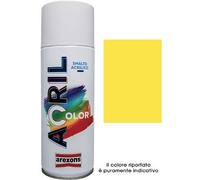 Smalto Spray Acril Color Arexons Giallo Cadmio Ral 1021 400 ml 6 Pezzi