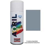 Smalto Spray Acril Color Arexons Grigio Argento Ral 7001 400 ml 6 Pezzi