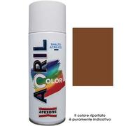 SMALTO SPRAY ACRIL COLOR AREXONS - MARRONE CHIARO RAL 8003 ML 400- 6 pezzi