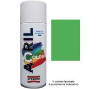 SMALTO SPRAY ACRIL COLOR AREXONS - VERDE GIALLO RAL 6018 ML 400- 6 pezzi