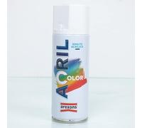 Acrilcolor smalto acrilico spray - ml.400 - bianco opaco (3960) 6 pezzi Arexons