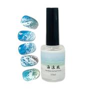 Smalto Top Coat per Unghie - 15ml Top Coat A Lunga Durata Per Unghie Delle Mani,Gel Onda per | Per Viaggio Trasferta All'aperto Scuola Fidanzata Moglie Amica Sorella Figlia