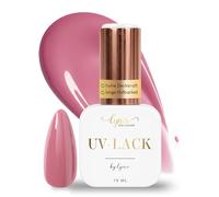 Smalto UV Shellac da 7,3 ml per unghie come gel per nail art · senza HEMA & autolivellante · UV e LED · Soak Off Top Coat Uovo · Lynis-Nailshop.de (Make a Wish, 7,3)