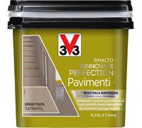 SMALTO V33 PAVIMENTI LT.0,75 GRIGIO TALPA SATINATO