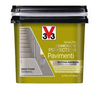 SMALTO V33 PAVIMENTI LT.0,75 GRIGIO TITANIO SATINATO