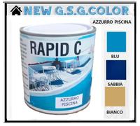 SMALTO VERNICE AL CLOROCAUCCIU PER INTERNO PISCINA VASCHE ’ COLORI CLASSICI
