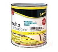 SMALTO VERNICE ANTIRUGGINE GEL 0,75 lt BIANCO LUCIDO PER FERRO METALLO UNA MANO