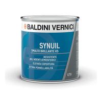 Smalto Vernice brillante Baldini Synuil HS elevata copertura 750 ml ferro legno