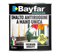 Smalto vernice per ferro antiruggine una mano 750ML (Grigio Argento)