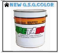 SMALTO VERNICE SINTETICA URETANICO PER INTERNO ED ESTERNO BIANCO - NERO