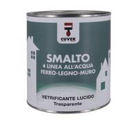 Smalto vetrificante protettivo trasparente lucido 0,750lt