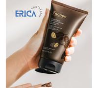 Smalto viso caffè bozzolo esfoliazione efficace delle cellule morte della pel...