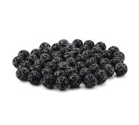 Smandy 50Pcs Bio Porous Filter Filtro a Sfera biochimico Materiale filtrante per Acqua con Cotone per Acquario Fish Pond Aquarium Waterfall Fountain(16mm)