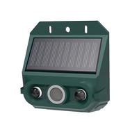 Smandy Allarme con Sensore di Movimento Solare, Sirena Forte da 129 DB con Luce Lampeggiante 4 modalità IP55 Impermeabile per Cortile, Fattoria, Giardino, Casa, Sicurezza Esterna (1 confezione)