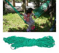 Smandy Amaca da Esterno, Struttura in Nylon, Forte capacità di Carico, Design a Rete, Ideale per Escursioni in Campeggio (Erba Verde)