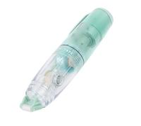 Smandy Applicatore di Nastro Adesivo, Rullo di Nastro Biadesivo in Plastica con Azione a Spinta, Dispenser di Biadesivo Ricaricabile per Scrapbooking e Lavori Artistici e Artigianali (GREEN)