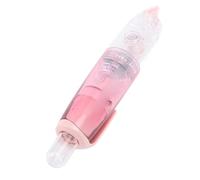 Smandy Applicatore di Nastro Adesivo, Rullo di Nastro Biadesivo in Plastica con Azione a Spinta, Dispenser di Biadesivo Ricaricabile per Scrapbooking e Lavori Artistici e Artigianali (Rosato)