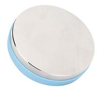 Smandy Banco per Stampaggio di Gioielli Blocco per Stampaggio di Metalli Incudine Strumenti per la Creazione di Gioielli Acciaio Al Manganese da 3 Pollici con Base in Gomma per