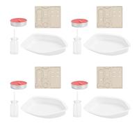 Smandy Barca a Vapore Fai-da-Te Alimentata a Candela da 4 Pezzi, Giocattolo Educativo per Bambini Creativi Oltre i 5 Anni, Migliora la Coordinazione Occhio-Mano e Il Pensiero Logico