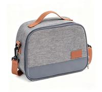 Smandy Borsa per il Pranzo Isolata, Borsa per il Pranzo Riutilizzabile a Prova di Perdite per Donne e Uomini con Tracolla Regolabile per Ufficio, Picnic, Viaggi di Lavoro (B-8012-1)