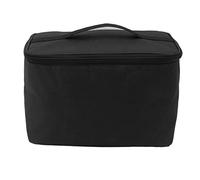 Smandy Borsa Termica Portatile Riutilizzabile per la Spesa, da 10 Litri, con Isolamento a Tre Strati e Manici Rinforzati, per Generi Alimentari, Picnic, Campeggio (BLACK)