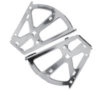 Smandy Cerniera per Cassetti per Scarpe, Ferramenta per Armadi in Acciaio Inossidabile per Scarpiere, Installazione Semplice, Antiruggine, Ideale per l'archiviazione Domestica (2 livelli)