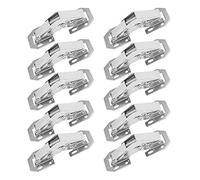 Smandy Cerniere di Mobile da 10 Pezzi Cerniera per Armadio e Porte, Resistenti e Facili da Installare