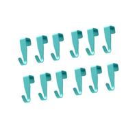 Smandy Ganci Ganci, Utilizzo Multi-scena Efficace per Risparmiare Spazio Domestico per Porta in Acciaio Al Carbonio Resistente per Armadietti, Cappelli, Cappotti, Borse Appese 12 Pezzi per Porta