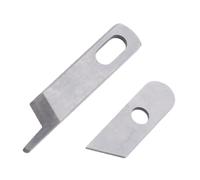 Smandy Lame per Macchina da Cucire, Accessori per Tagliacuci e Tagliacuci Coltello Inferiore Superiore Adatto per per Uso Domestico Serger 412585550449 Lame per Macchina da Cucire, Acciaio Robusto