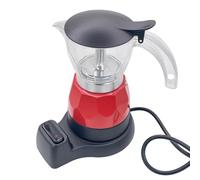 Smandy Maker Espresso in Piano Cottura, Pentola per Espresso Elettrica da 3 Tazze con Filtrazione Fine e Design a Prova di Gocciola