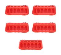 Smandy Mangiatoia per Piccioni Flip Top, Plastica Resistente, Vassoio di Alimentazione Anti-fuoriuscita con Grande capacità per Piccioni e Piccolo Pollame