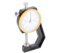 Smandy Misuratore di Spessore, Materiale in Acciaio, Strumento di Precisione per Misurare Gioielli in Pelle, Carta, Gamma 0-10 Mm, Gamma 0-20 Mm, Misurazioni Accurate (Spessimetro 0-20 mm)