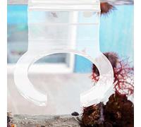 Smandy Portafiltro per Acquario, Materiale Acrilico, Installazione Facile, Funziona con Calzini Filtranti da 4 e 7 Pollici, Adatto per Serbatoi di Vetro, per gli Appassionati di Acquari (4 pollici