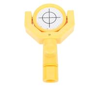 Smandy Prisma Topografico, Riflettore della Stazione Totale Ad Alta Precisione Impermeabile con Alloggiamento Durevole per la Misurazione del Terreno e il Layout della Costruzione (YELLOW)