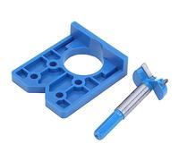 Smandy Punzonatrici Localizzatore di Cerniere in Plastica Rotore in Lega Set di Strumenti per la Lavorazione del Legno Fai-da-te 35 Mm per l'installazione di Cerniere di Armadietti per Porte Apri