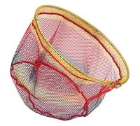 Smandy Rete da Pesca, Rete da Immersione in Acciaio Inossidabile, Galleggiante, Custodia per Pesci Portatile da 40 Cm per Appassionati di Pesca all'aperto (COLORFUL)