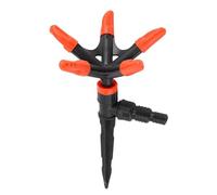 Smandy Spruzzatore D'acqua Rotante, Testina di Irrigazione Automatica Spruzzatore D'acqua a 5 Ugelli per Irrigazione del Prato di Fiori e Ortaggi