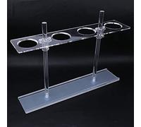 Smandy Supporto per Imbuto, Forniture da Laboratorio per Rack per Imbuto Ad Altezza Regolabile con Supporto per in a 4 Fori per l'insegnamento della Chimica