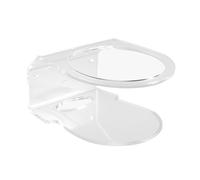 Smandy Supporto per Router per Montaggio a Parete Contenitore Regolabile in PMMA Trasparente per Deco X20 Deco X60 Mesh Router Alimentatore Home Office (2 confezioni)