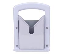 Smandy Taglierina per Bagel, Taglierina in Acciaio Inossidabile per Bagel, Muffin, Panini, la Vita è Resa più Facile con una Copertura di Sicurezza Trasparente