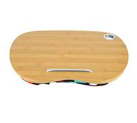 Smandy Tavolino per Laptop per Cuscino da Letto Supporto per Cuscino da Letto Scrivania per Laptop Multifunzionale 3 in 1 per Viaggi in Ufficio a Casa con Pannello MDF da 14 (fiori multicolori)