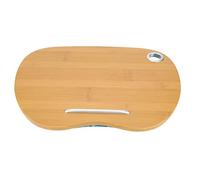 Smandy Tavolino per Laptop per Cuscino da Letto Supporto per Cuscino da Letto Scrivania per Laptop Multifunzionale 3 in 1 per Viaggi in Ufficio a Casa con Pannello MDF da 14 (GREEN)