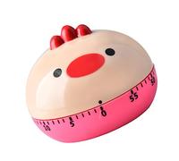 Smandy Timer da Cucina Meccanico, Timer di Cottura Manuale da 60 Minuti con Forma di Animale dei Cartoni Animati e Scala Chiara, per Studenti e Bambini (Pulcino)