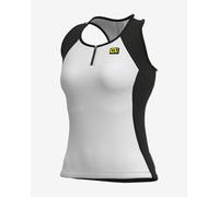 Smanicato Alé Color Block bianco nero donna - M