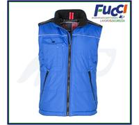 SMANICATO DA LAVORO GILET MULTITASCHE IMBOTTITO INVERNALE UOMO PESCA CACCIA