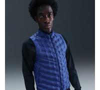 Smanicato da running in piumino Nike Therma-FIT ADV Repel AeroLoft - Uomo - Blu