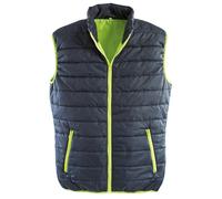Gilet smanicato AERRE Paris 200gr vita e maniche elasticizzate parti fluo S-XXL